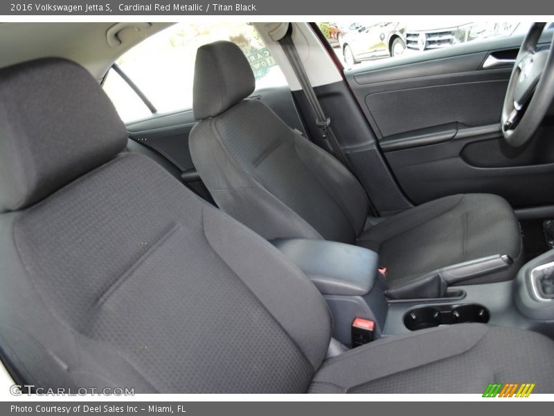 Cardinal Red Metallic / Titan Black 2016 Volkswagen Jetta S