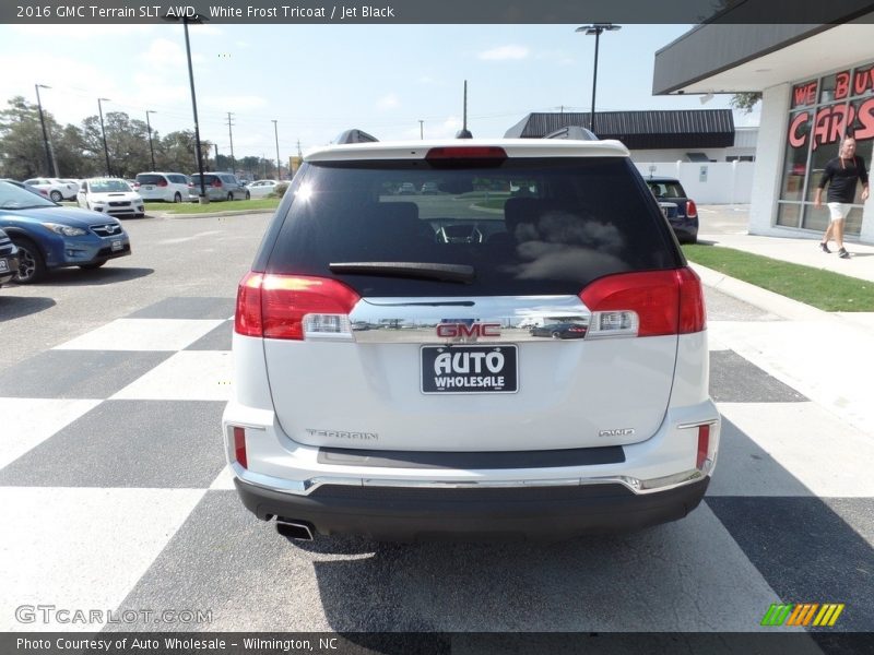 White Frost Tricoat / Jet Black 2016 GMC Terrain SLT AWD