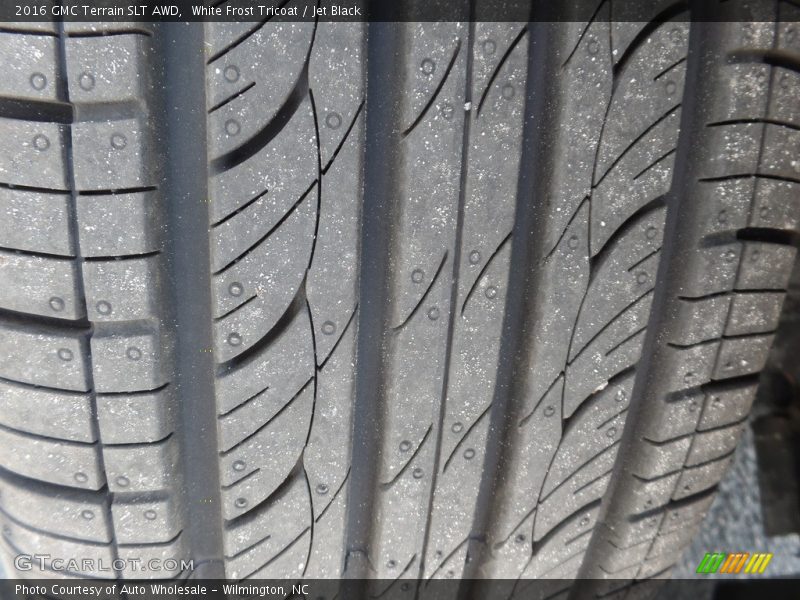 White Frost Tricoat / Jet Black 2016 GMC Terrain SLT AWD