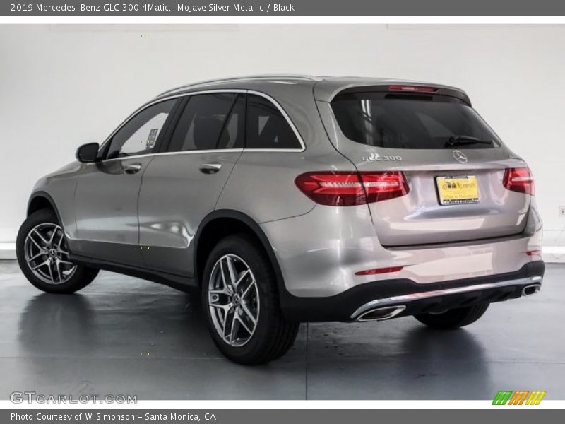 Mojave Silver Metallic / Black 2019 Mercedes-Benz GLC 300 4Matic