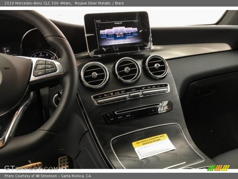 Controls of 2019 GLC 300 4Matic