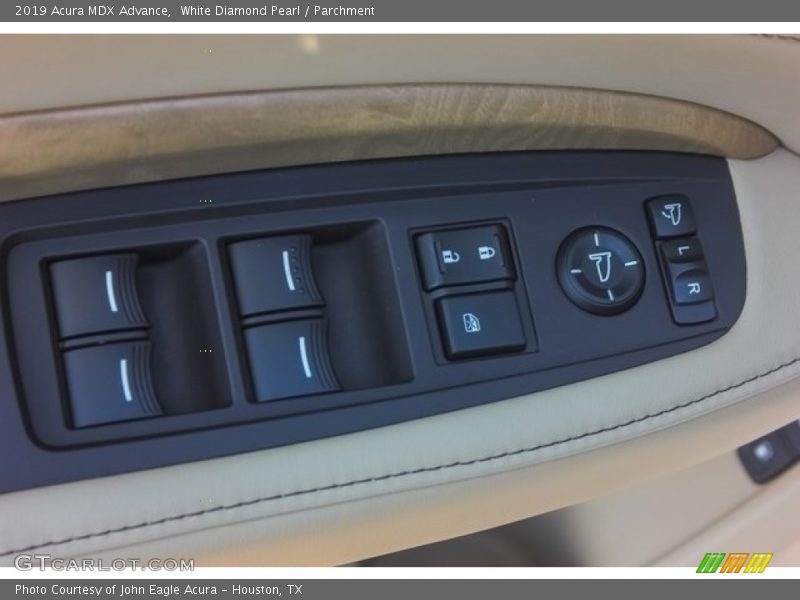 White Diamond Pearl / Parchment 2019 Acura MDX Advance