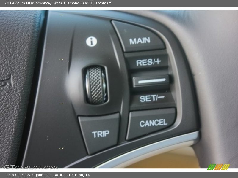 White Diamond Pearl / Parchment 2019 Acura MDX Advance