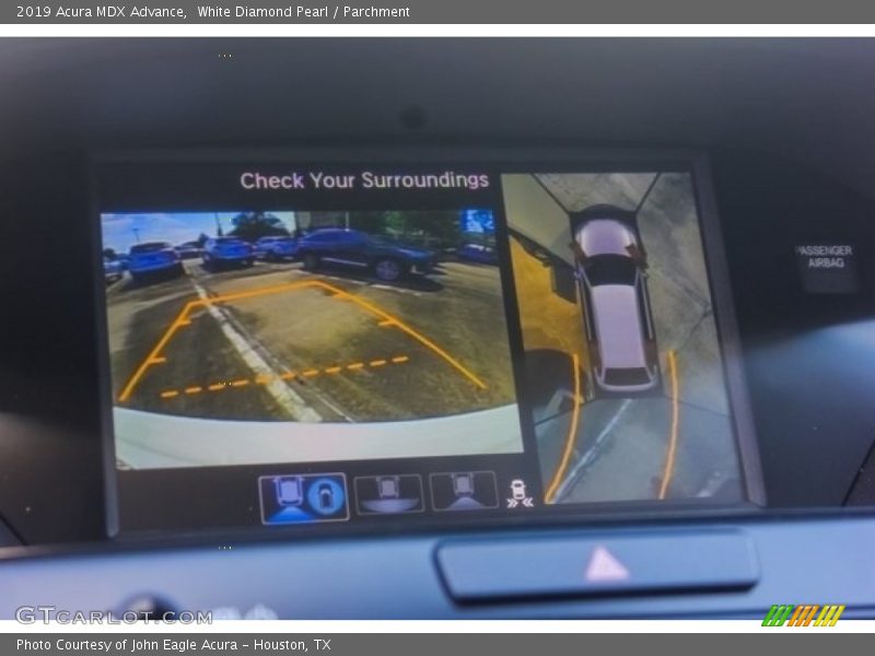 White Diamond Pearl / Parchment 2019 Acura MDX Advance