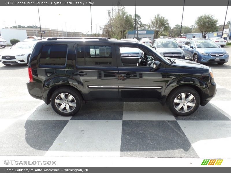 Crystal Black Pearl / Gray 2014 Honda Pilot Touring