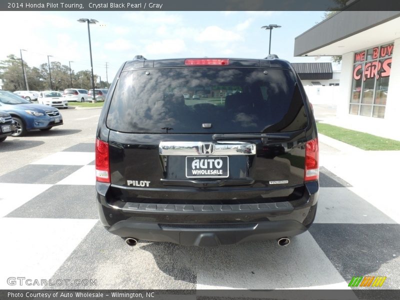 Crystal Black Pearl / Gray 2014 Honda Pilot Touring