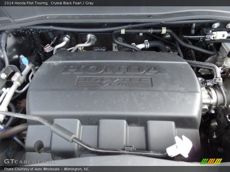 Crystal Black Pearl / Gray 2014 Honda Pilot Touring