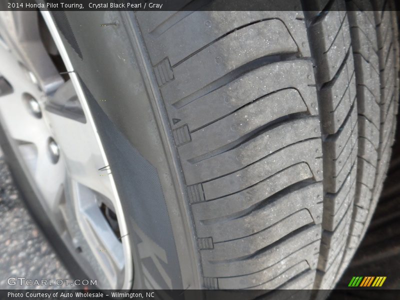 Crystal Black Pearl / Gray 2014 Honda Pilot Touring