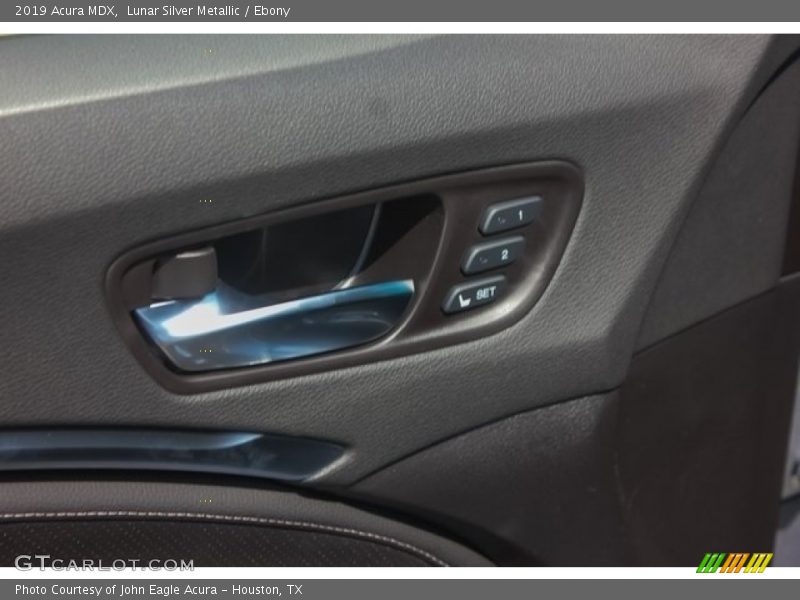 Lunar Silver Metallic / Ebony 2019 Acura MDX