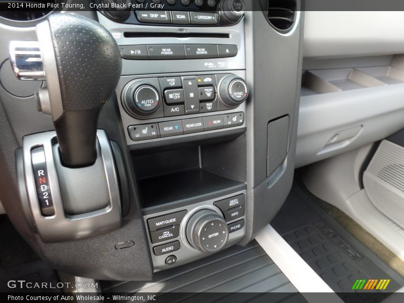 Crystal Black Pearl / Gray 2014 Honda Pilot Touring