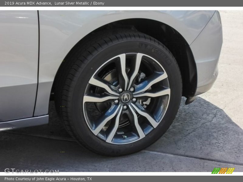 Lunar Silver Metallic / Ebony 2019 Acura MDX Advance