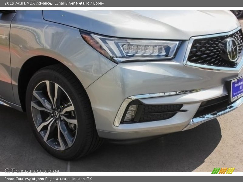 Lunar Silver Metallic / Ebony 2019 Acura MDX Advance