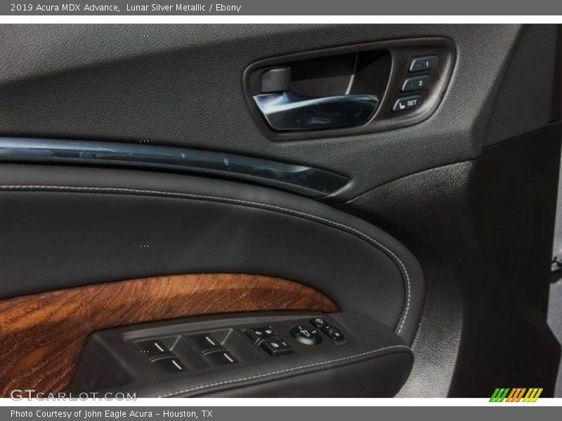 Lunar Silver Metallic / Ebony 2019 Acura MDX Advance