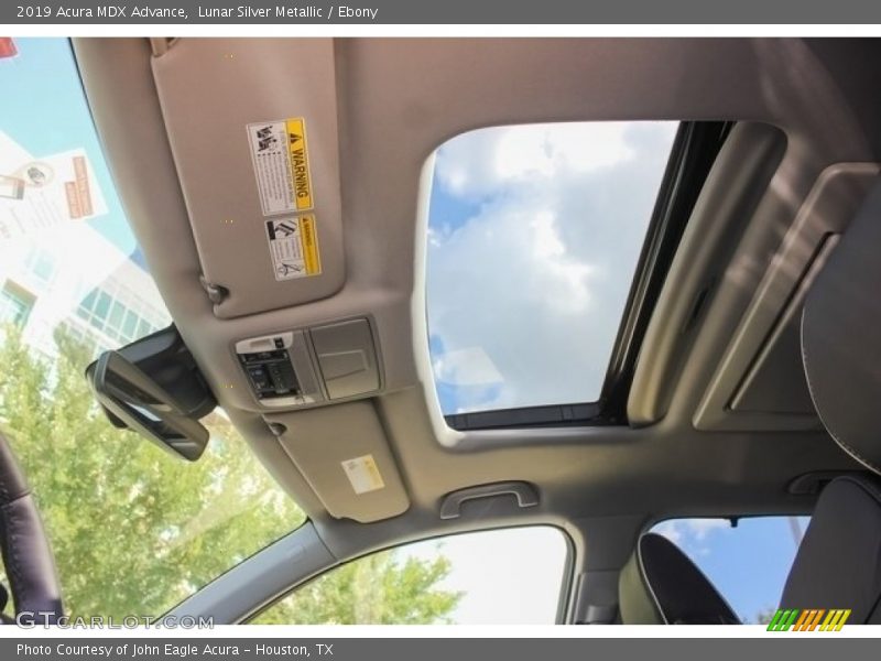 Lunar Silver Metallic / Ebony 2019 Acura MDX Advance