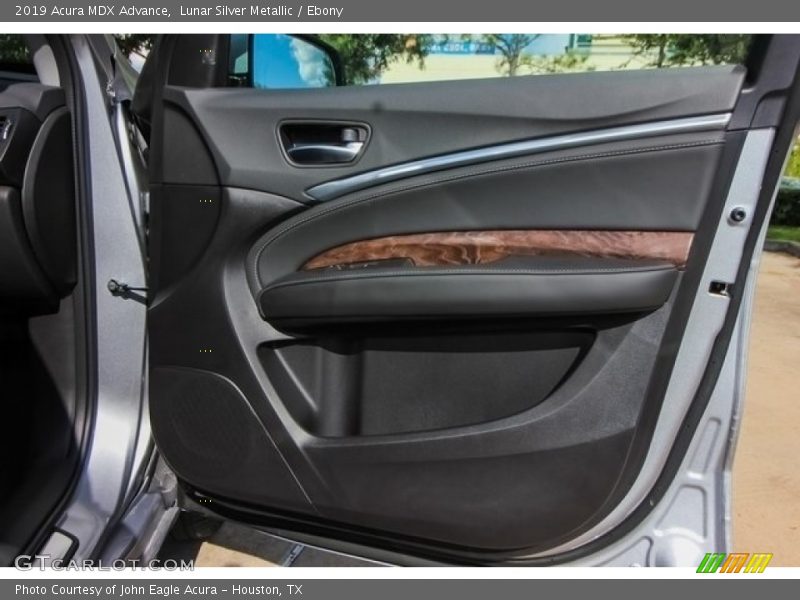 Lunar Silver Metallic / Ebony 2019 Acura MDX Advance