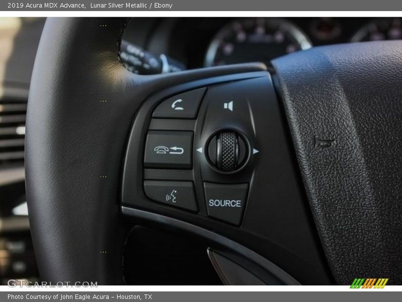 Lunar Silver Metallic / Ebony 2019 Acura MDX Advance