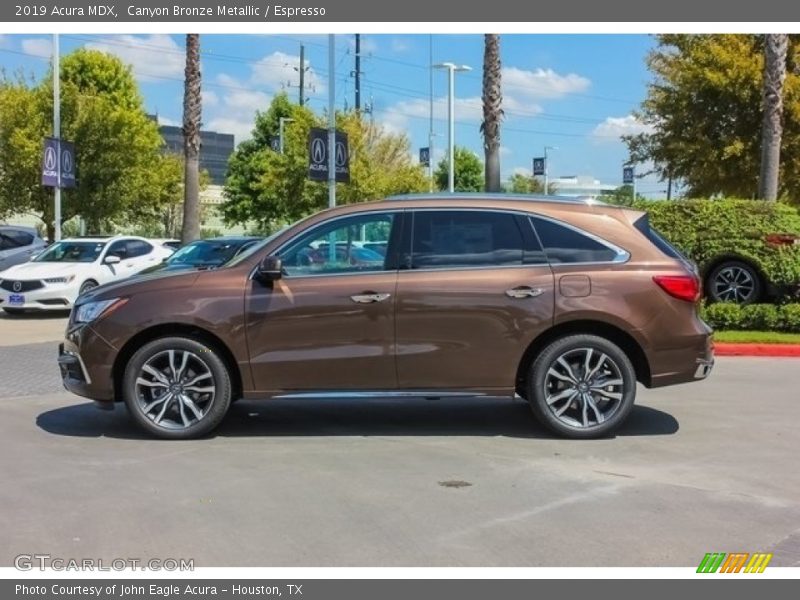  2019 MDX  Canyon Bronze Metallic