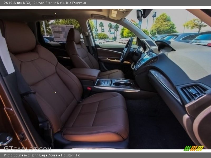 Canyon Bronze Metallic / Espresso 2019 Acura MDX