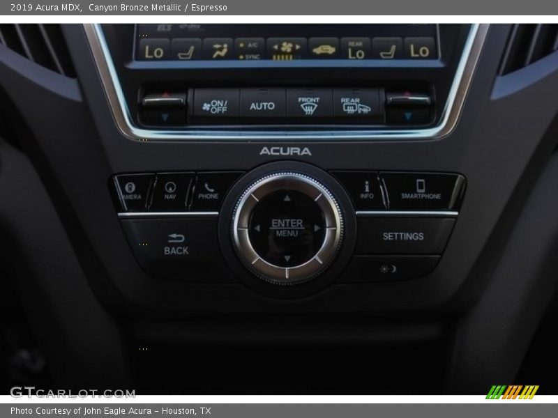 Canyon Bronze Metallic / Espresso 2019 Acura MDX