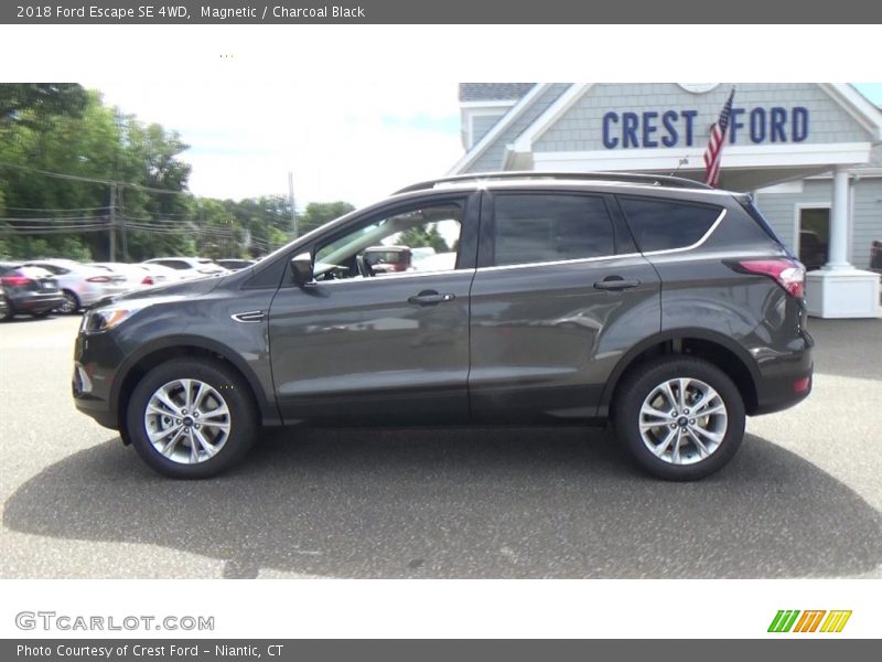 Magnetic / Charcoal Black 2018 Ford Escape SE 4WD