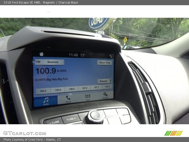 Magnetic / Charcoal Black 2018 Ford Escape SE 4WD