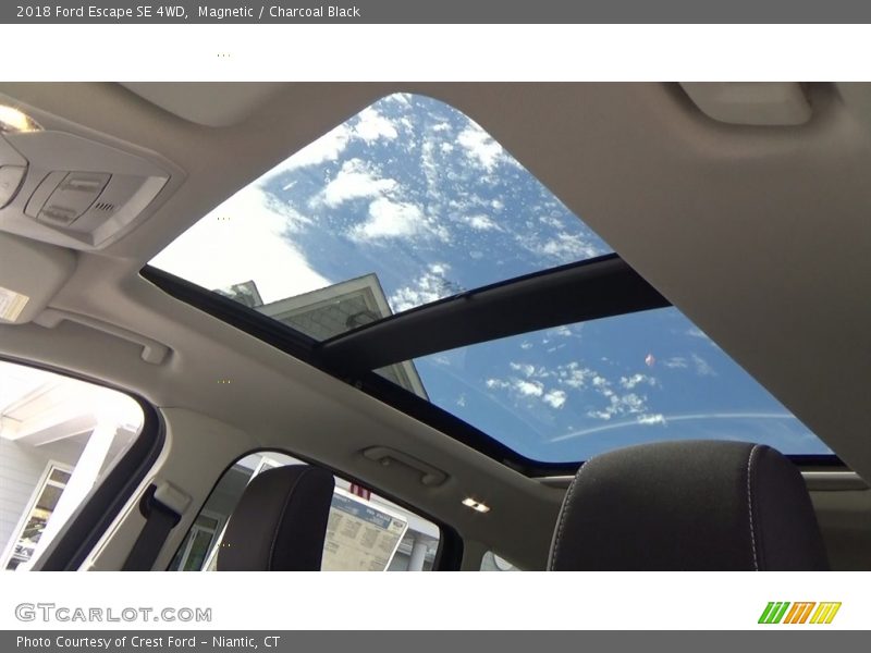 Magnetic / Charcoal Black 2018 Ford Escape SE 4WD