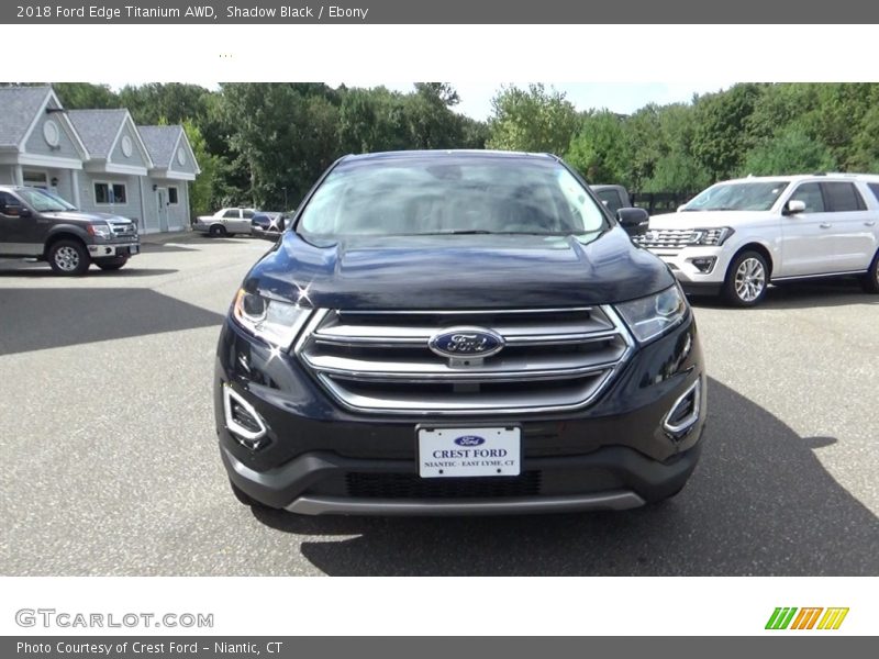 Shadow Black / Ebony 2018 Ford Edge Titanium AWD