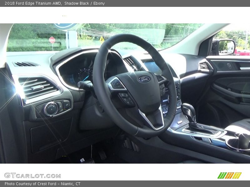 Shadow Black / Ebony 2018 Ford Edge Titanium AWD