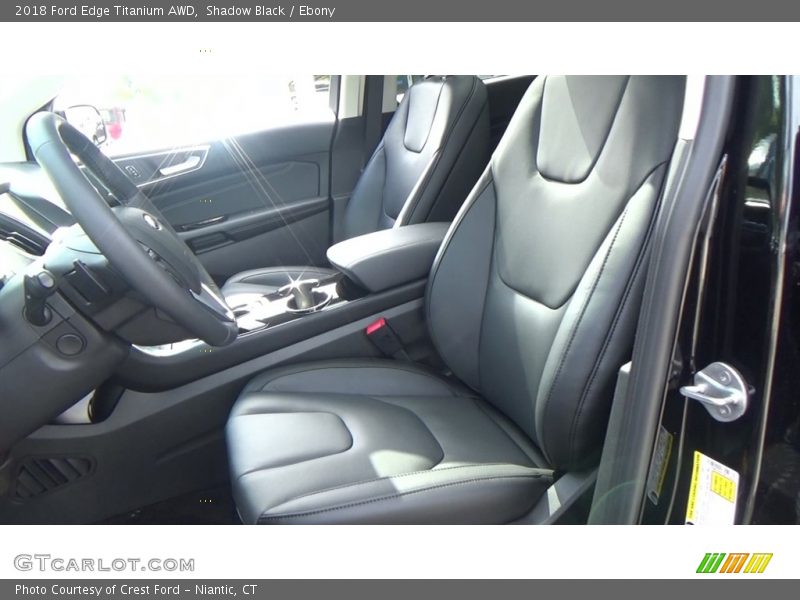 Shadow Black / Ebony 2018 Ford Edge Titanium AWD