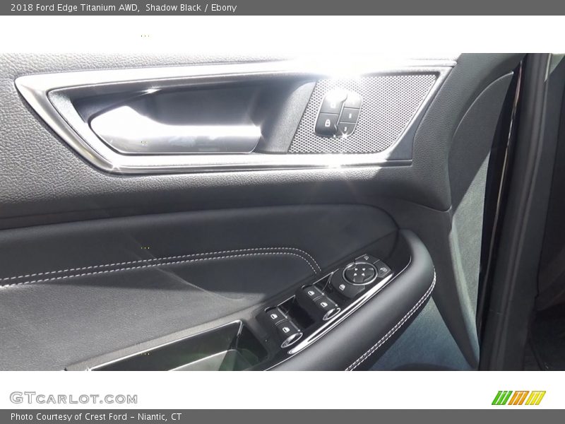 Shadow Black / Ebony 2018 Ford Edge Titanium AWD