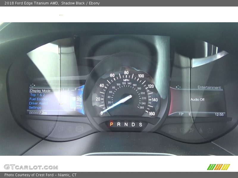 Shadow Black / Ebony 2018 Ford Edge Titanium AWD