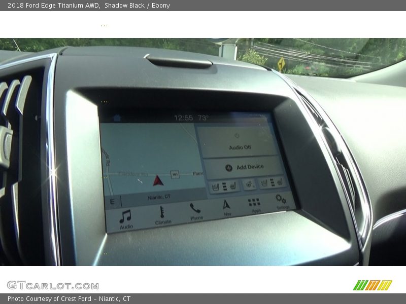 Shadow Black / Ebony 2018 Ford Edge Titanium AWD