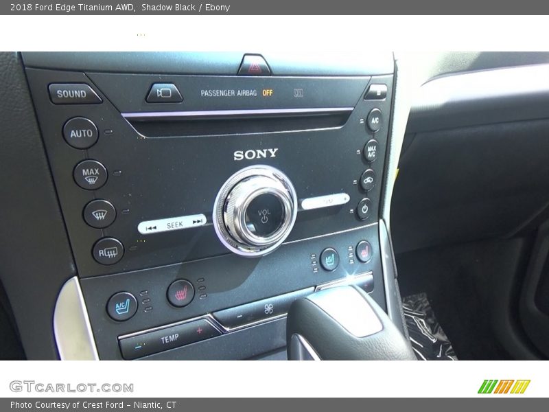 Shadow Black / Ebony 2018 Ford Edge Titanium AWD