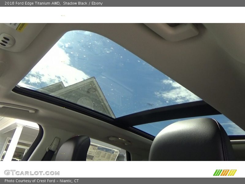 Shadow Black / Ebony 2018 Ford Edge Titanium AWD