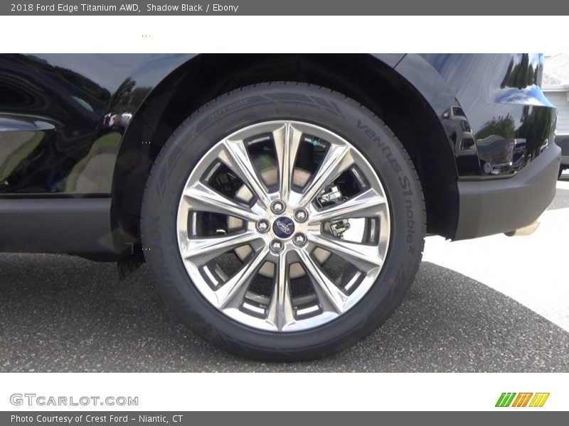 Shadow Black / Ebony 2018 Ford Edge Titanium AWD