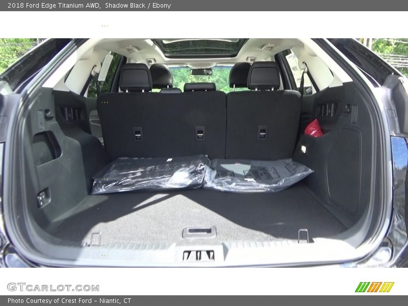Shadow Black / Ebony 2018 Ford Edge Titanium AWD