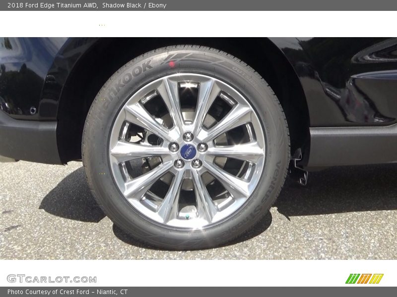 Shadow Black / Ebony 2018 Ford Edge Titanium AWD