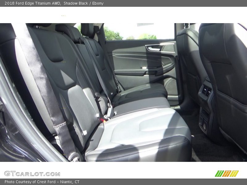 Shadow Black / Ebony 2018 Ford Edge Titanium AWD