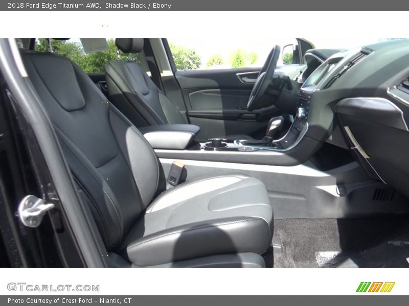 Shadow Black / Ebony 2018 Ford Edge Titanium AWD