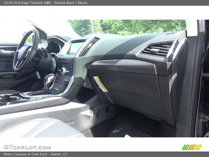 Shadow Black / Ebony 2018 Ford Edge Titanium AWD