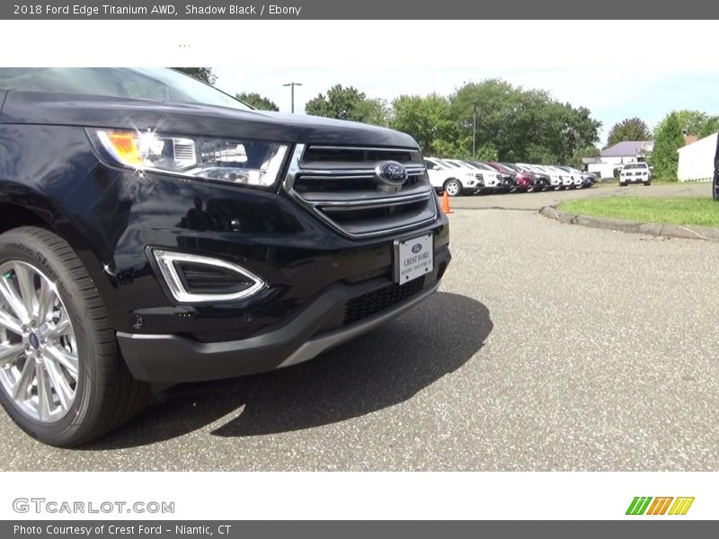 Shadow Black / Ebony 2018 Ford Edge Titanium AWD