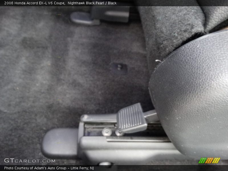 Nighthawk Black Pearl / Black 2008 Honda Accord EX-L V6 Coupe