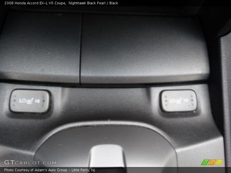 Nighthawk Black Pearl / Black 2008 Honda Accord EX-L V6 Coupe