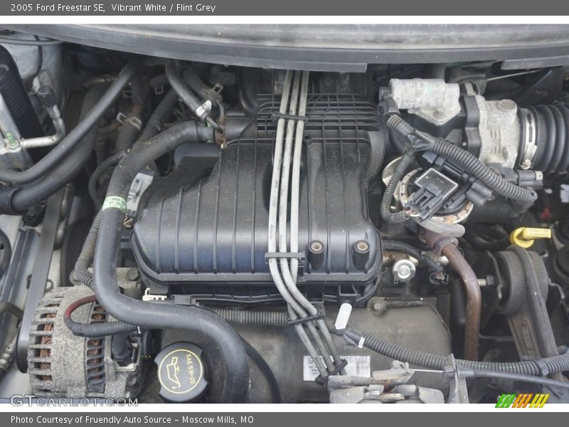Vibrant White / Flint Grey 2005 Ford Freestar SE