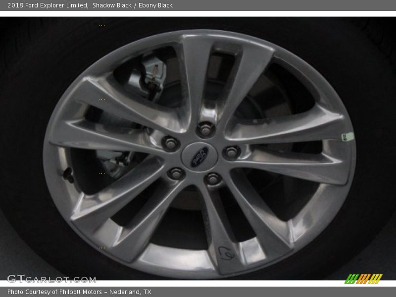 Shadow Black / Ebony Black 2018 Ford Explorer Limited