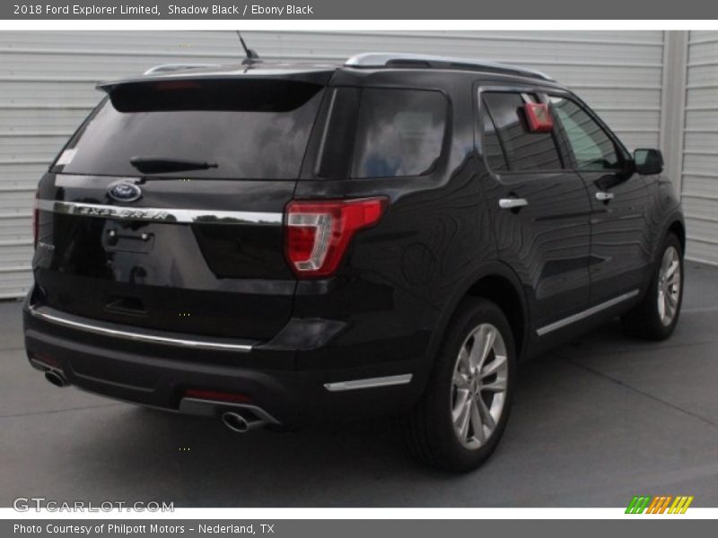 Shadow Black / Ebony Black 2018 Ford Explorer Limited