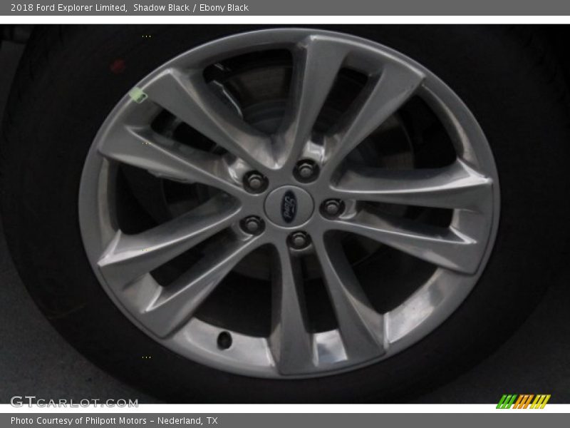 Shadow Black / Ebony Black 2018 Ford Explorer Limited