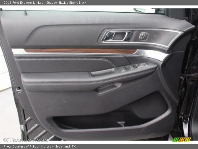 Shadow Black / Ebony Black 2018 Ford Explorer Limited