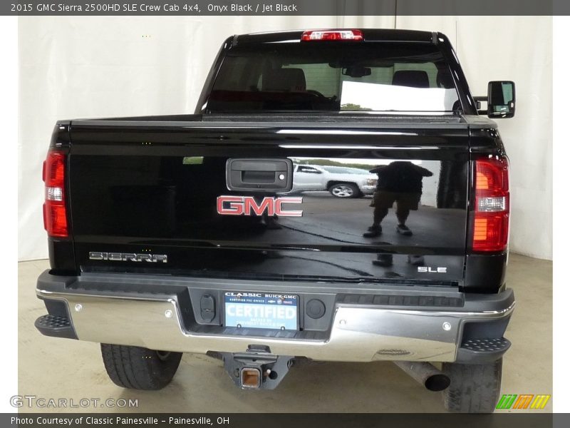 Onyx Black / Jet Black 2015 GMC Sierra 2500HD SLE Crew Cab 4x4