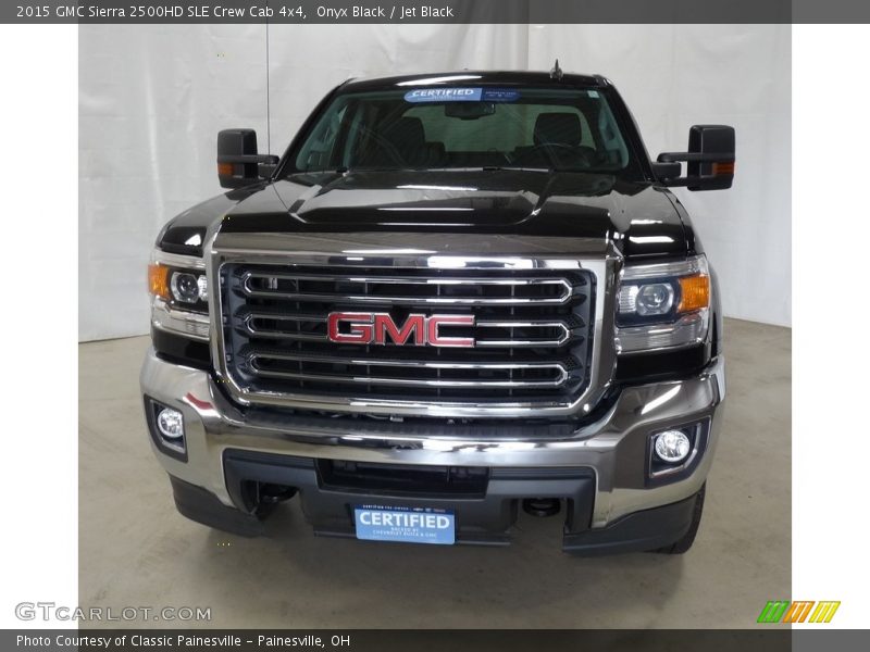 Onyx Black / Jet Black 2015 GMC Sierra 2500HD SLE Crew Cab 4x4